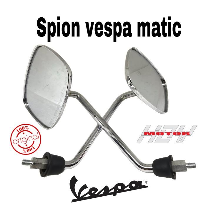 kaca spion vespa matic original set kanan kiri