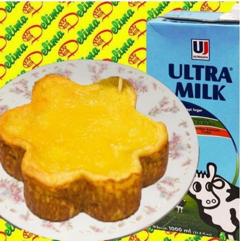 

Bingke Susu / Bingka Susu / Kue susu