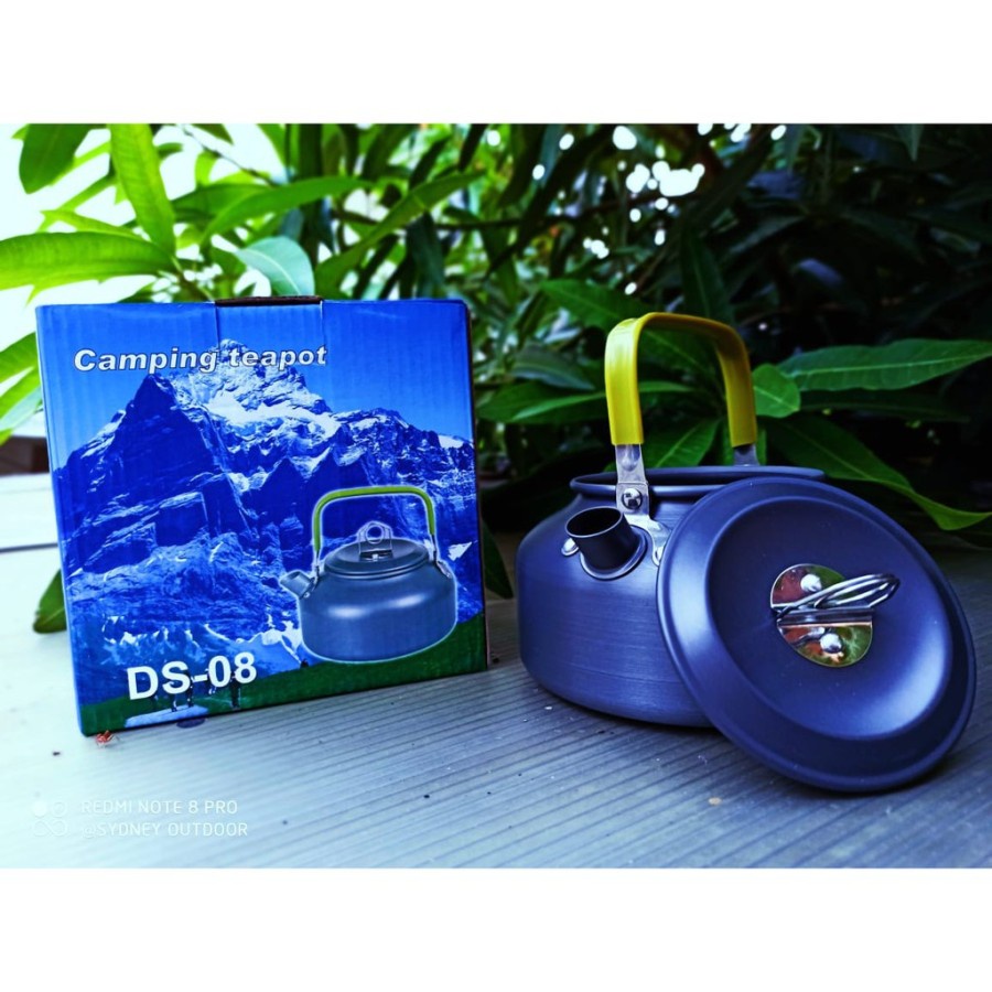 【COD】 Teko Ceret Camping 800 ml` Outdoor Kettle 0.8 Liter` Ketel Teapot DS 08