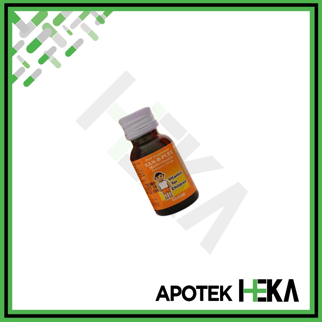 San B Plex Drops 15 ml Sanbe - Multivitamin Anak (SEMARANG)