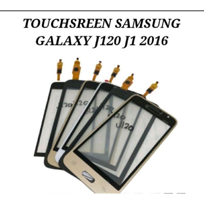 TOUCHSCREEN LAYAR SENTUH TS SAMSUNG J120 J1 2016 ORIGINAL