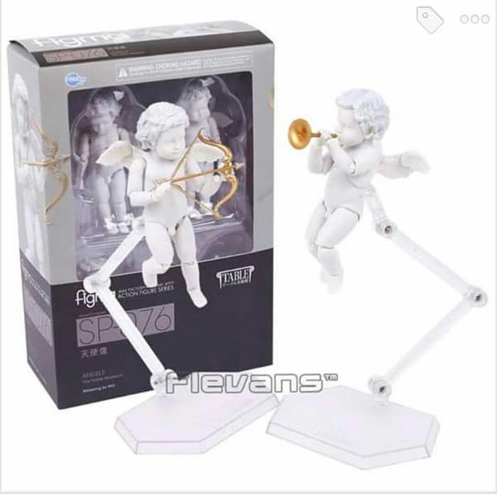 mainan figure figma SP-076 angels full artikulasi box set isi 2 cupid