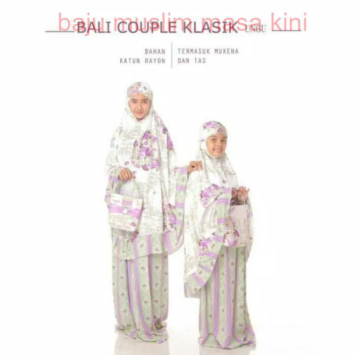 MUKENA KATUN RAYON COUPLE IBU DAN ANAK