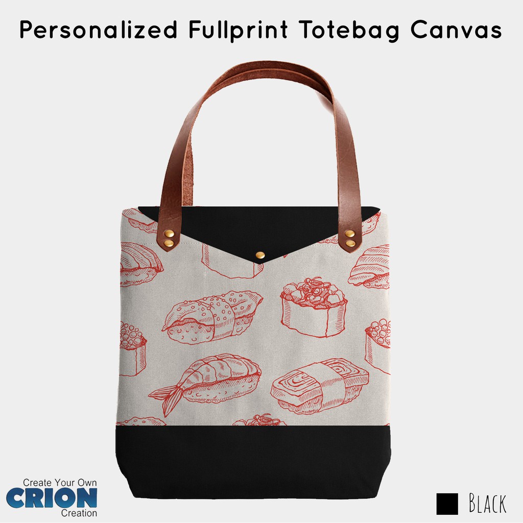 Personalized Fullprint Totebag Canvas - Modern Culture - By Crion