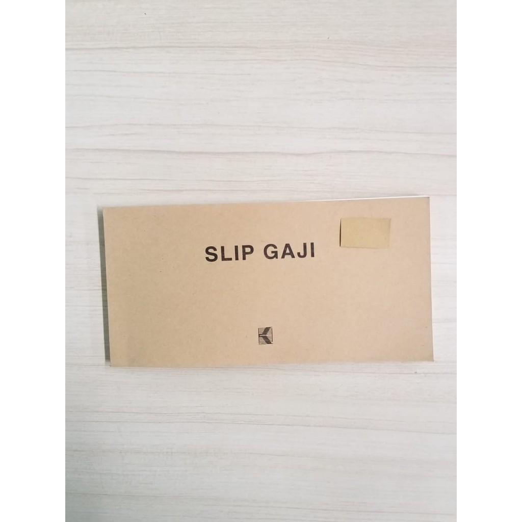 

Buku Slip Gaji HVS 1/3 Folio 1 ply Rangkap 100 Lembar 17811401