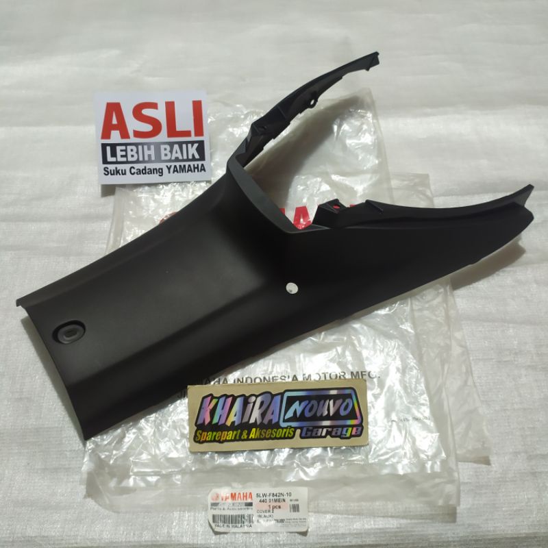 Underseat nouvo lele hitam original undersit nouvo lele underset cover bawah jok original