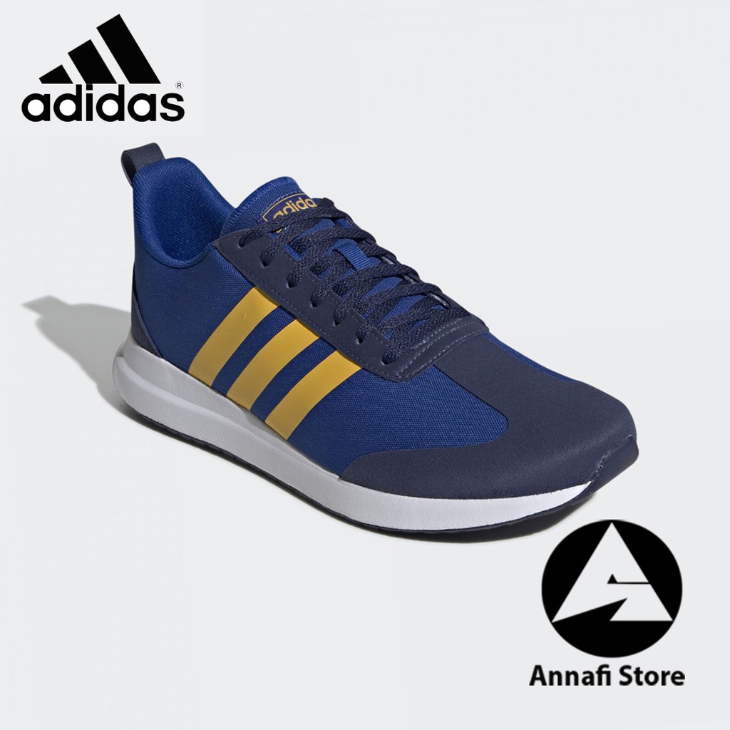 JUAL SEPATU RUNNING PRIA ADIDAS RUN 60S EE9730 BLUE ORIGINAL