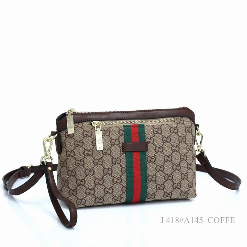 GUCI 418 A145 HJ456 TAS SELEMPANG WANITA IMPORT CANTIK