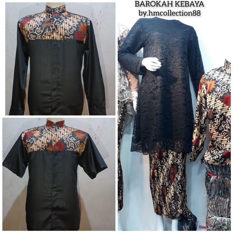 KEBAYA COUPLE TERBARU / KEBAYA HITAM