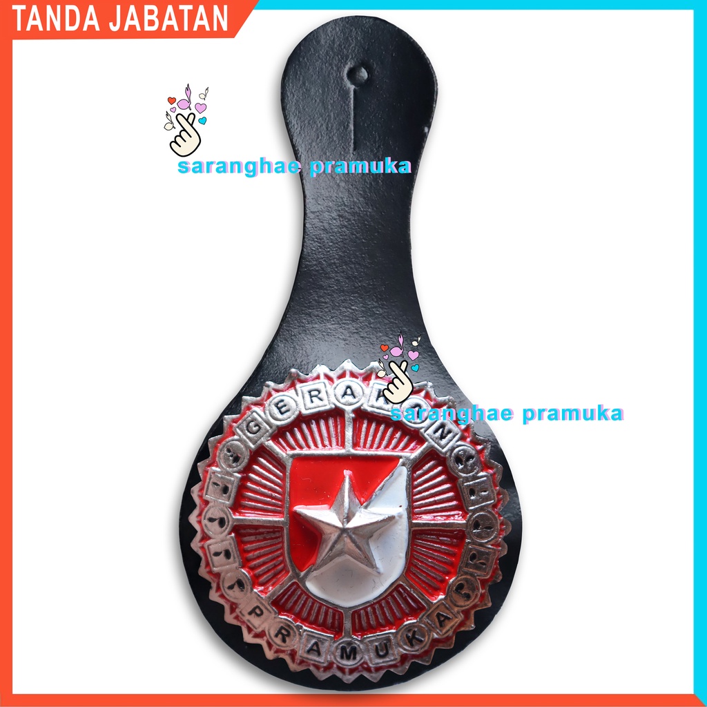 Tanda Jabatan Pramuka Mahir Dasar Penggalang Tumpuk Tiga Berkualitas Tanjab KPD Penggalang