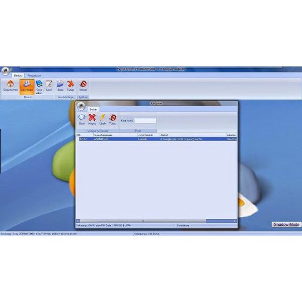 SOFTWARE ABSENSI DAN PENGGAJIAN AFFIX PAYROLL PAYROL