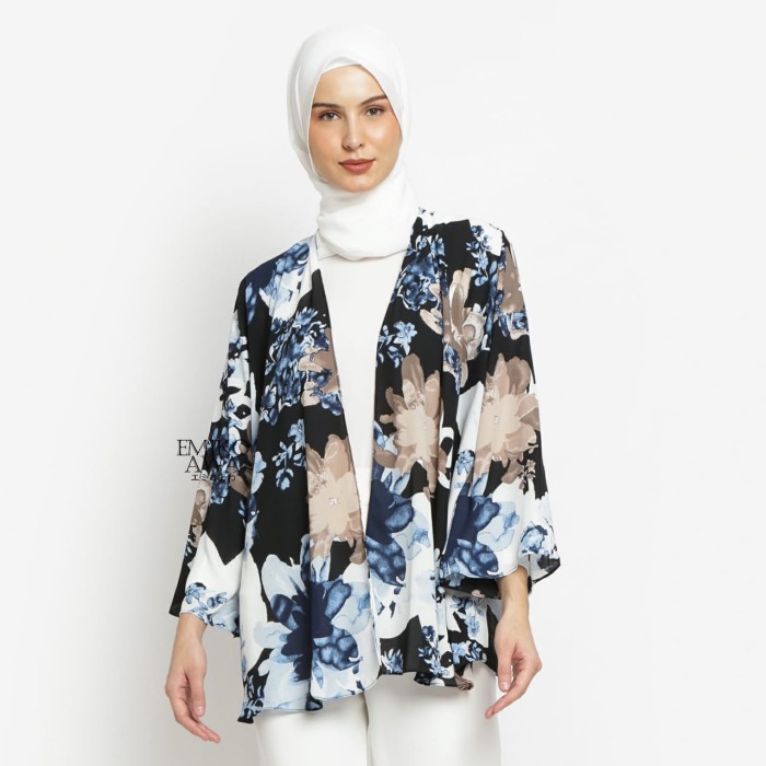 Cardigan Polos Blazer Panjang Wanita Wanita J6V6 Big size  