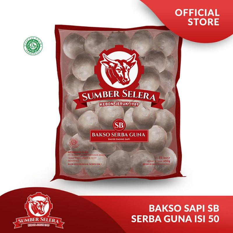 

Sumber Selera Bakso Serbaguna 50Pcs