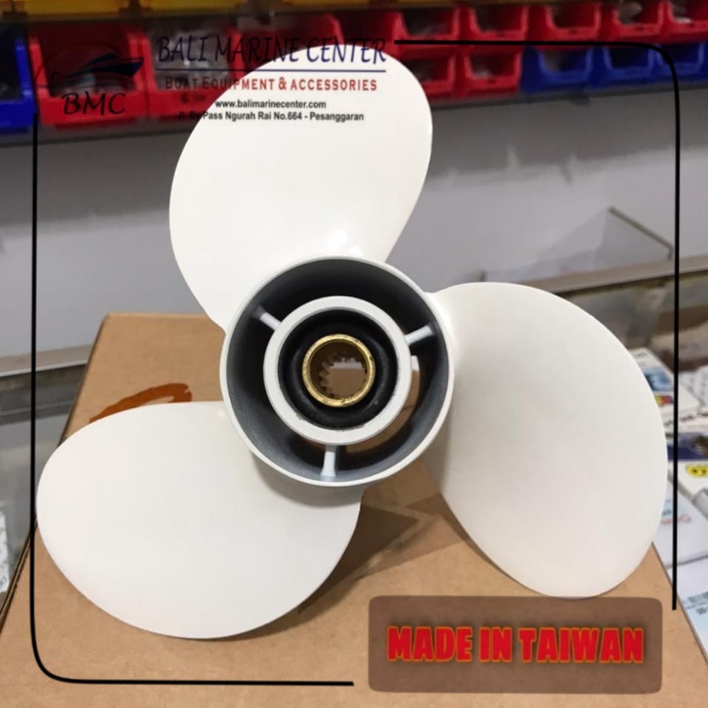 362-64103-0-TW Propeller 18pk 8" Tohatsu - Baling-baling mesin tempel tohatsu
