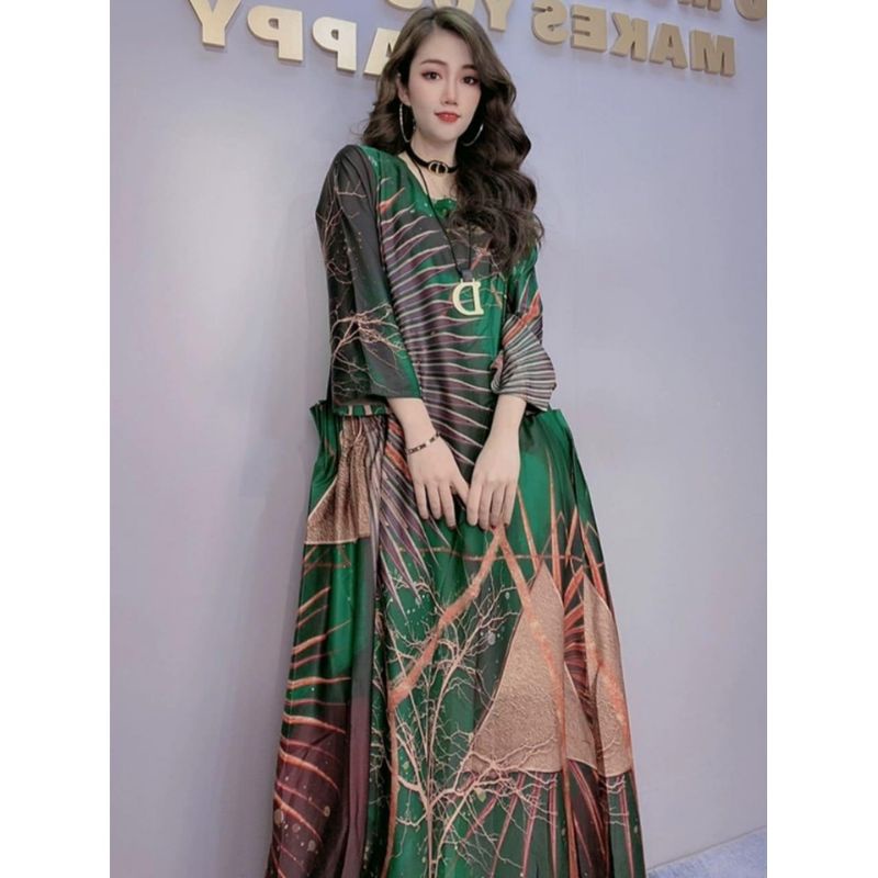 dress big over size jumbo import korean style / dress bigsize oversize besar jumbo loose dres xxl vi