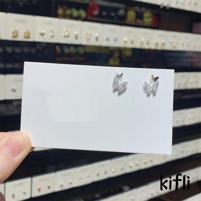 5pcs / Set Anting Stud Desain Butterfly Non Tarnish Untuk Wanita