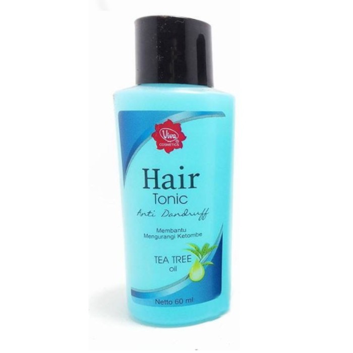 VIVA Cosmetics Hair Tonic 60ml ( Ginseng | Anti Dandruff | Lidah Buaya )