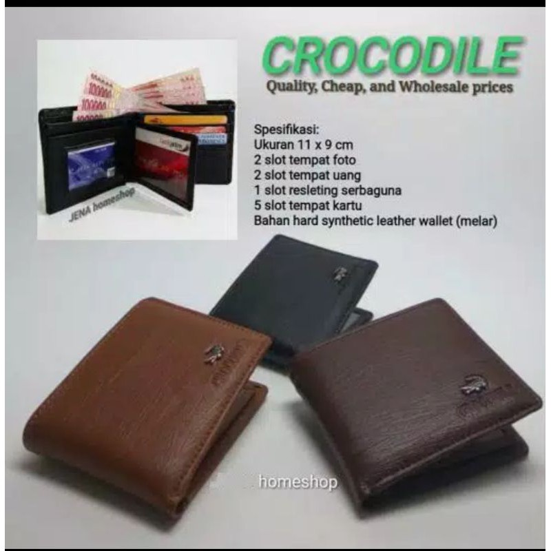 dompet pria Crocodile termurah