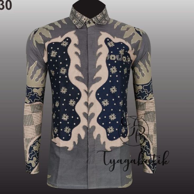 Siap Kirim.. Kemeja Batik Slimfit Lapis Furing Premium 930 Tyaga Batik