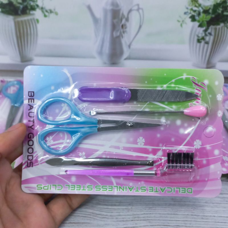 Manicure Padicure Beauty Tools Pinset Beauty Goods Set