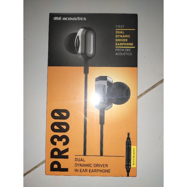 iem headset dbE PR300 Dual Dynamic Driver In Ear Earphone