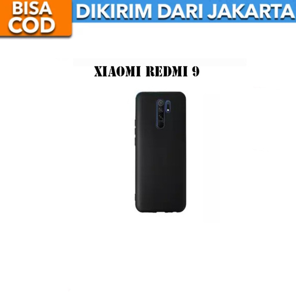 SoftCase Black Matte for Xiaomi Redmi 9