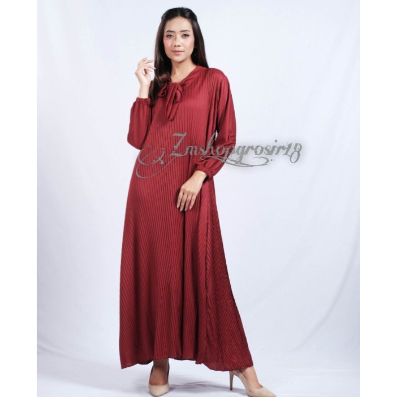 GAMIS PLISKET JUMBO MAYUNG / GAMIS PLISKET TALI  PITA LEHER / GAMIS PLISKET MURAH