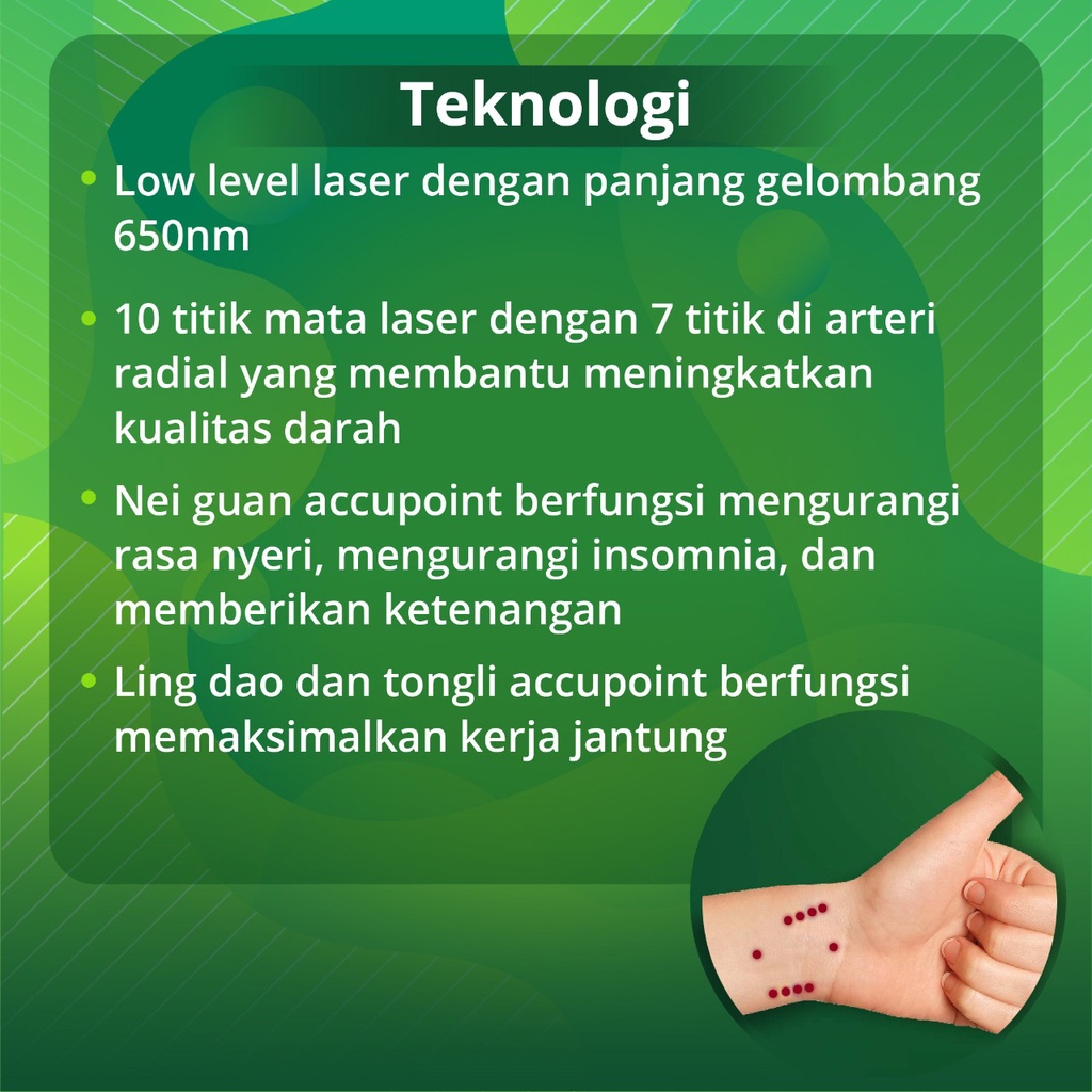 ACULASER PICO ORIGINAL 10 TITIK MATA LASER TERAPI TEKNOLOGI LASER PEMULIHAN STROKE DIABETES HIPERTENSI KELUARGA TERBARU DARI DR LASER