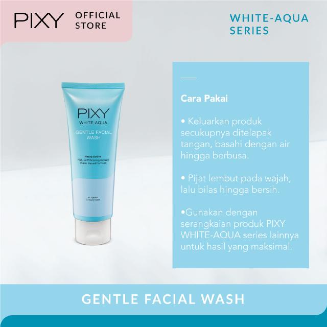 Ningrum Pembersih Wajah Pixy White Aqua Gentle Facial Wash - 8028