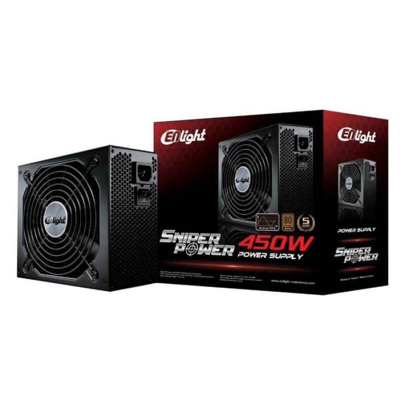 Power Supply Enlight Sniper Power 450W 80+ Bronze