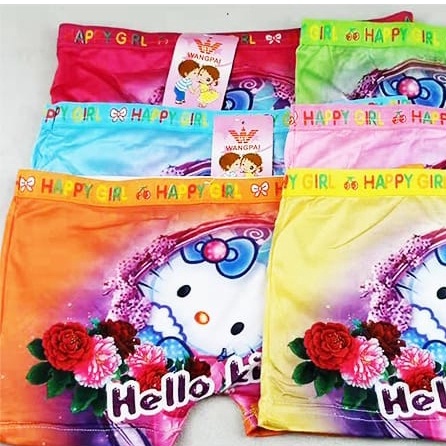 Celana Dalam Boxer Anak Perempuan Ukuran M,L,XL 2202