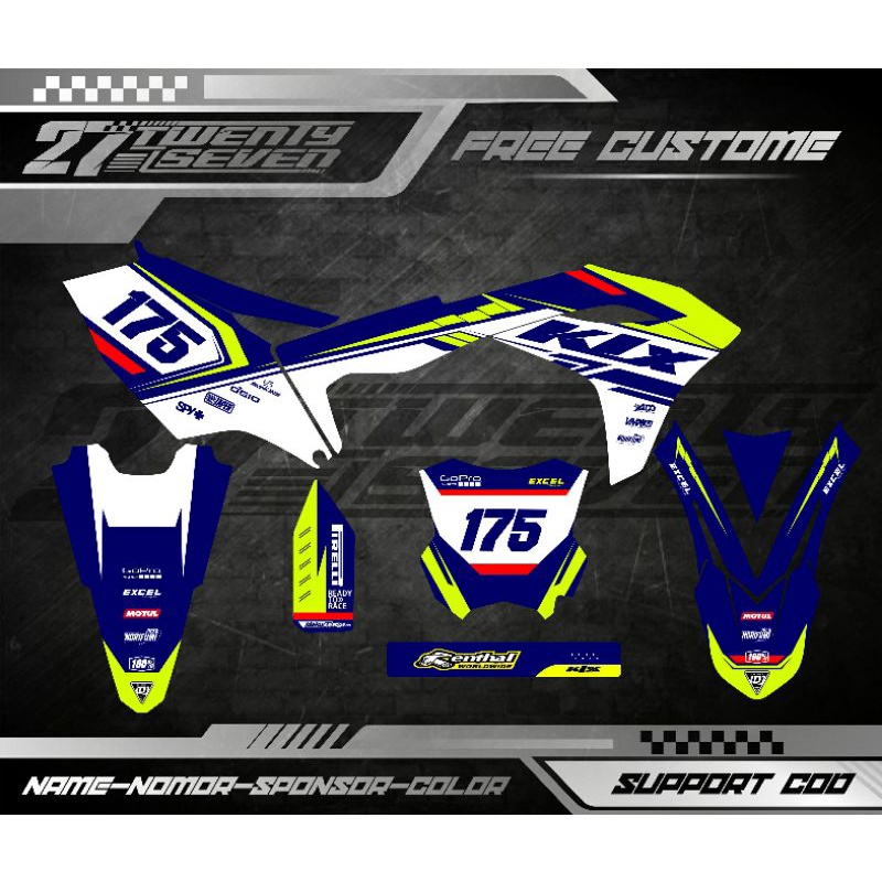 Decal kx 250 decal kx 450