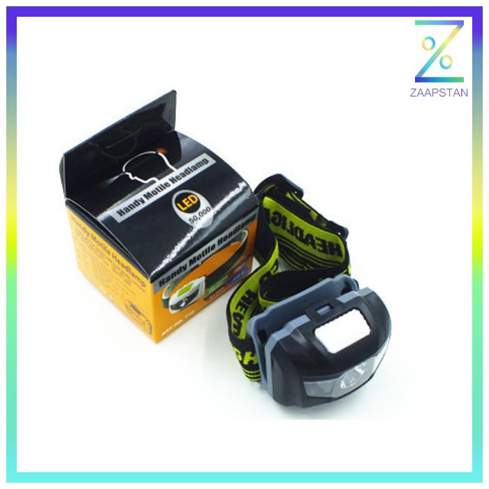 TaffLED Headlamp LED Multifunction Outdoor 3W - GD63 - Black