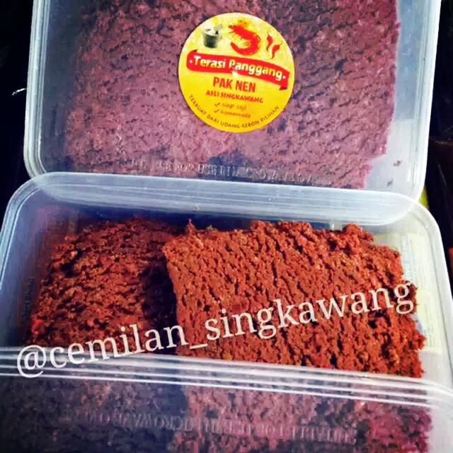 

Sambal terasi panggang siap saji/ terasi asli singkawang