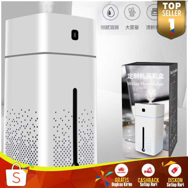 Air Humidifier Aroma therapy Diffuser RGB 1000ml Aroma Terapi Pelembab Udara Mini Pewangi Ruangan Kantor Kamar Essential Oil