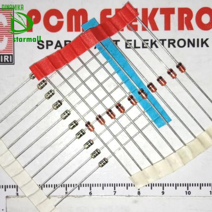Diode Zener 24V 24 V 1Watt 24 Volt Dioda Zner 1W 1 W Watt Pcmelebik54 Murah
