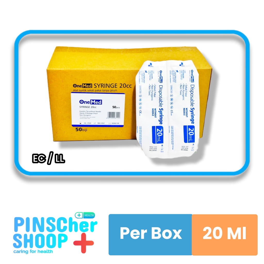 PS / SIRINGE SPUIT 20 Ml (EC &amp; LL) - PER BOX