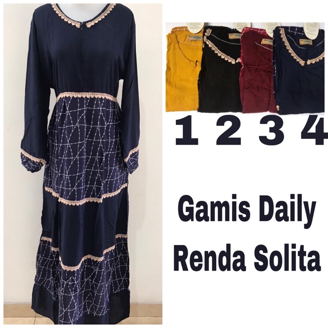 Home dress sarwendah solita busui