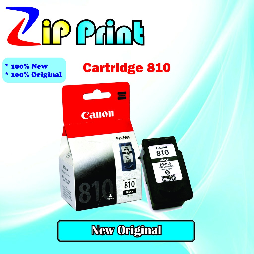 Cartridge Original Canon PG810 PG 810 PG-810 Black