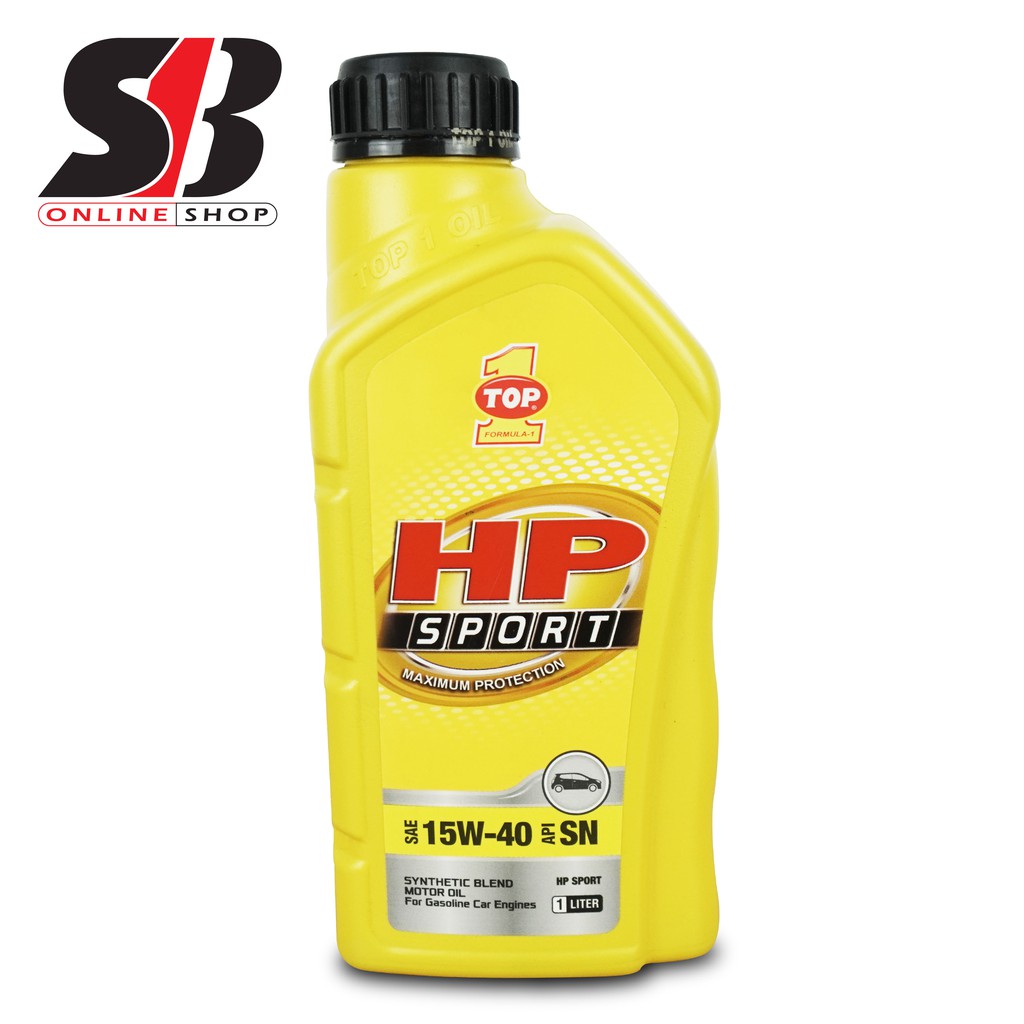 TOP 1 - HP SPORT SAE 15W-40 1 LITER - Oli Mobil