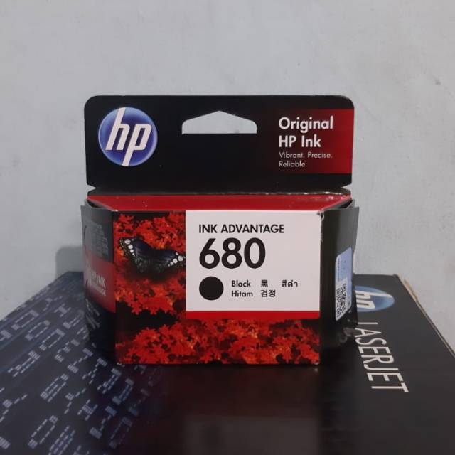 TINTA HP 680 BLACK ORIGINAL