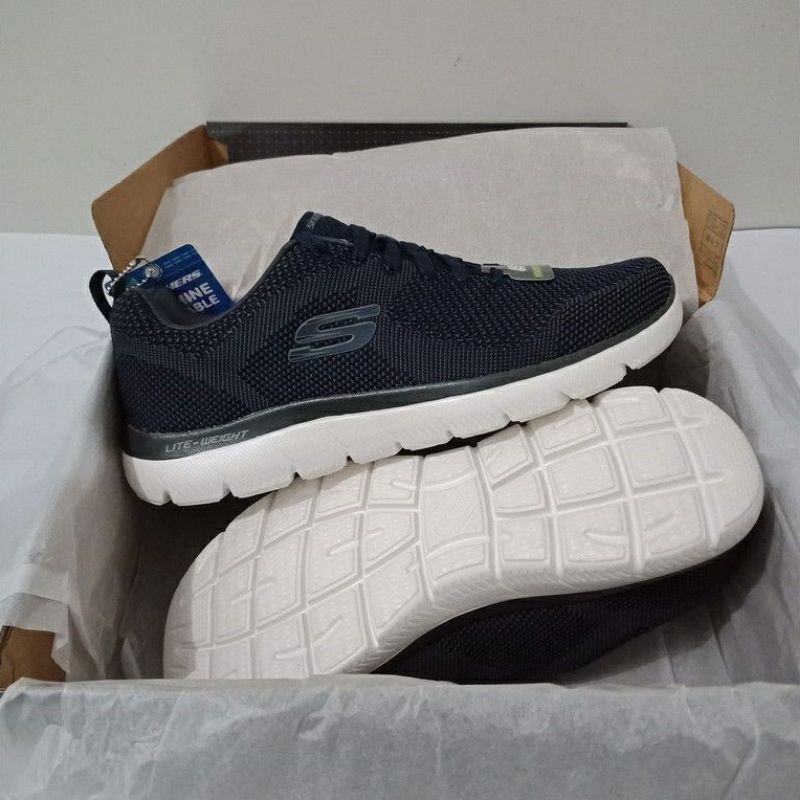 SEPATU SKECHERS AIR BRISBANE NAVY MEN