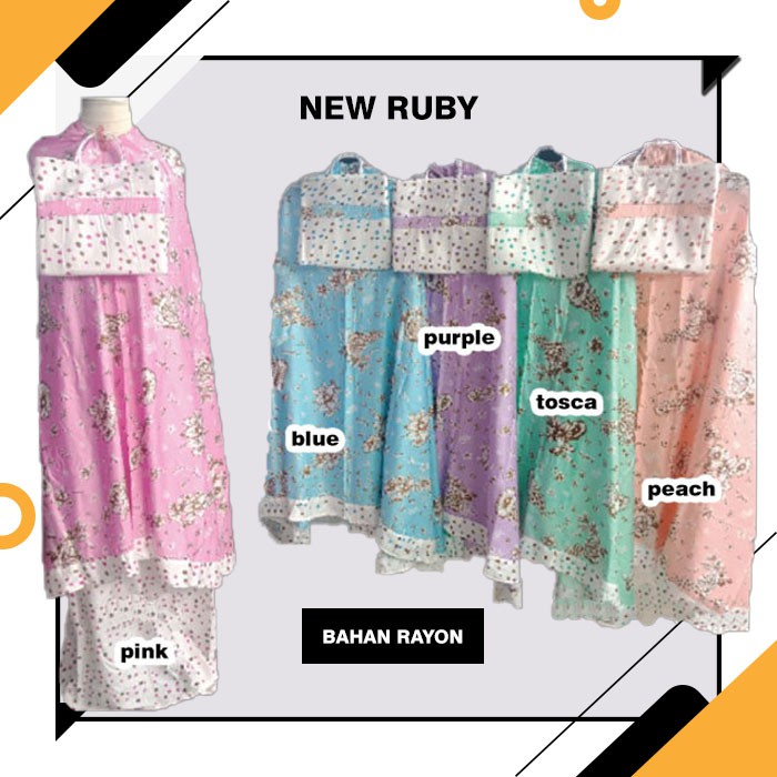 Telekung Mukenah Mukena Rukoh Rukuh Terusan Murah Jumbo Perlengkapan Sholat Wanita Dewasa Bali Adem