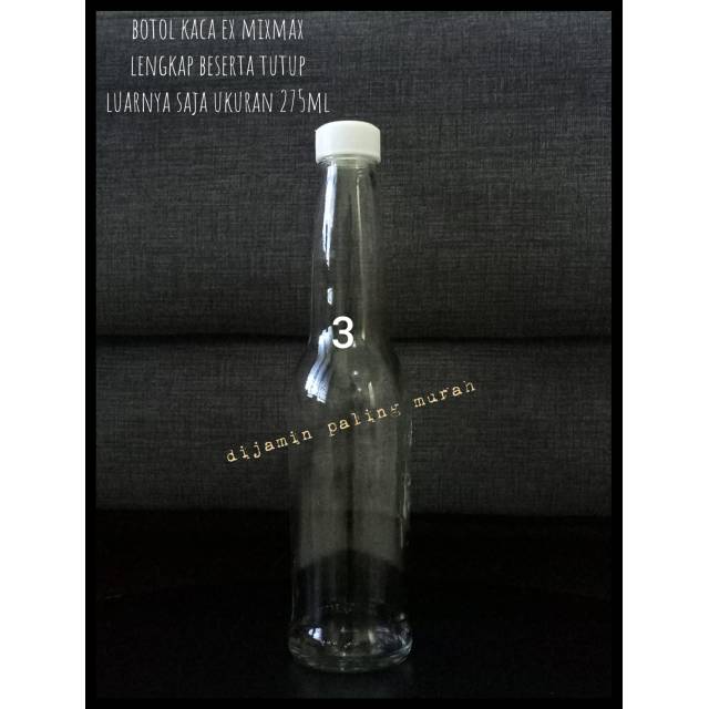 Jual Botol Kaca Mixmax 275 Ml Rekondisi Shopee Indonesia 5221