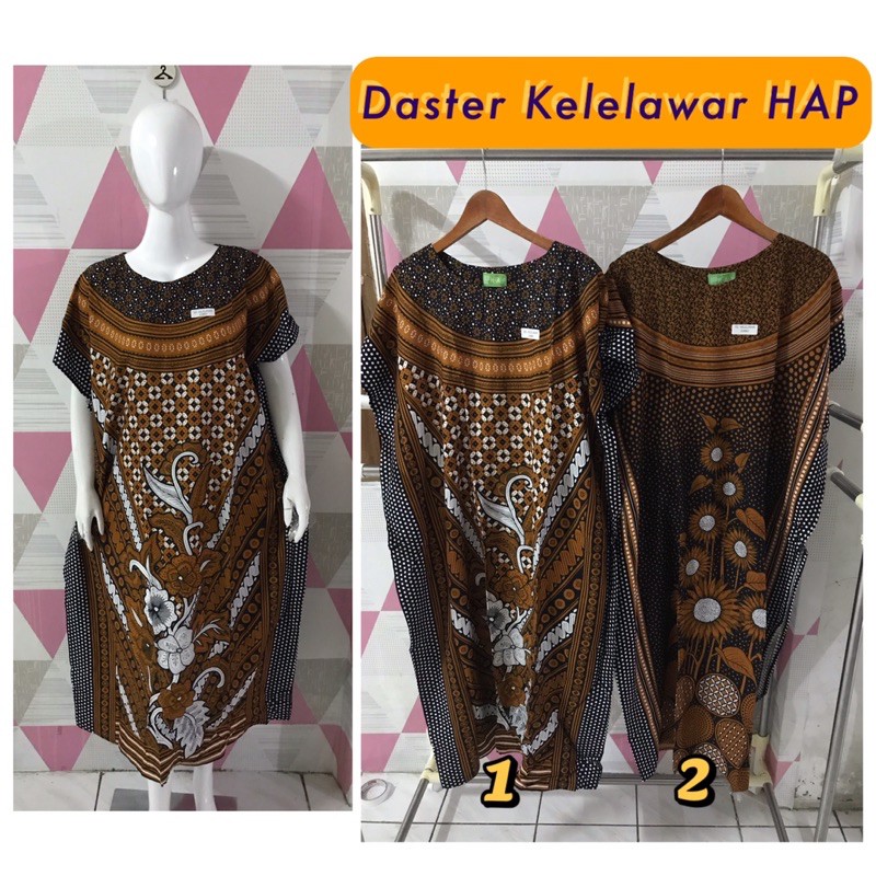 Daster/Longdress Kelelawar Jumbo HAP Sogan