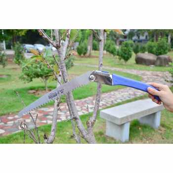 Waist Saw Gergaji Lipat Portabel / Gergaji Kayu Serbaguna Gergaji Kayu Mini Lipat Camping Berkebun Lipat Gergaji Kayu Lipat Otomatis Stainless Steel / Gergaji Lipat Kayu Dahan Pohon Gergaji LIpat Mini Portable Gergaji Lipat Portable Multifungs