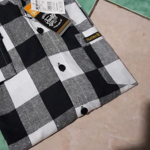FLANNEL HOODIE pria
