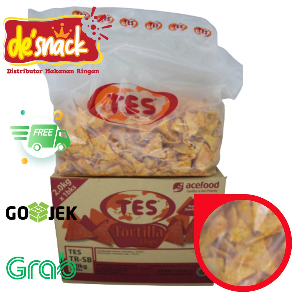 

DISTRIBUTOR/GROSIR/SNACK/CEMILAN/TORTILA CHIP/TORTILLA CHIPS MEREK TES