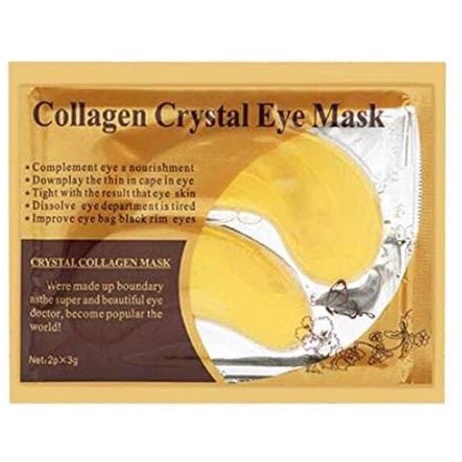 Masker Mata Crystal Collagen Eye Mask/ Masker Kantong Mata/ Eyebag Mask Collagen Mask