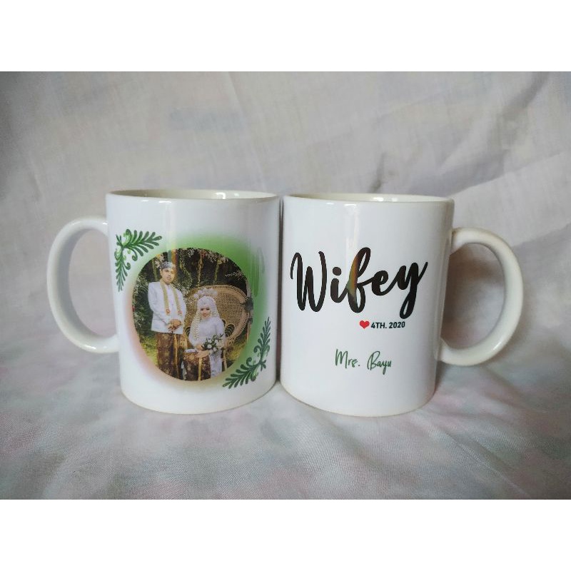 Mug Custom/Gelas Custom (Bisa Satuan)+Desain